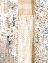 Halston Sequin Embellished Skirt Ensemble Suit arcadeshops.com