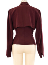 Alaia Wool Cropped Jacket Jacket arcadeshops.com