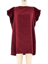 Issey Miyake Chevron Pleated Dress Dress arcadeshops.com