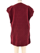 Issey Miyake Chevron Pleated Dress Dress arcadeshops.com
