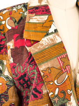 Autumnal Printed Blazer Jacket arcadeshops.com