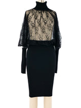 Jean Paul Gaultier Lace Sweater Dress Dress arcadeshops.com