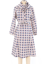 Lanvin Geometric Printed Skirt Ensemble Suit arcadeshops.com