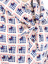 Lanvin Geometric Printed Skirt Ensemble Suit arcadeshops.com