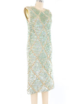 Paillette Knit Midi Dress Dress arcadeshops.com