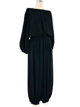 Galanos Balloon Pant Peasant Ensemble Suit arcadeshops.com