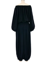 Galanos Balloon Pant Peasant Ensemble Suit arcadeshops.com