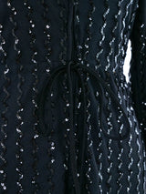 Lee Jordan Sequin Jersey Jumpsuit Jumpsuit arcadeshops.com