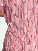 Rose Tiered Fringe Dress Dress arcadeshops.com