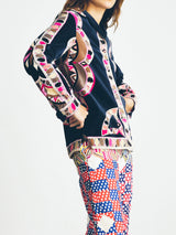 1960's Emilio Pucci Printed Velvet Jacket Jacket arcadeshops.com