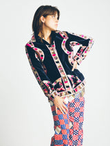 1960's Emilio Pucci Printed Velvet Jacket Jacket arcadeshops.com