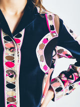 1960's Emilio Pucci Printed Velvet Jacket Jacket arcadeshops.com