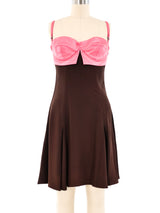 Christian Lacroix Colorblock Mini Dress Dress arcadeshops.com