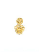Christian Lacroix Goldtone Knotted Earrings Accessory arcadeshops.com