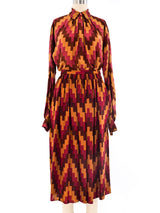 Calvin Klein Printed Silk Ensemble Suit arcadeshops.com