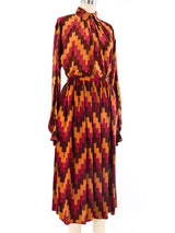 Calvin Klein Printed Silk Ensemble Suit arcadeshops.com