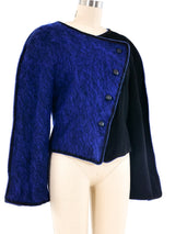 Jeanne Marc Colorblock Wool Jacket Jacket arcadeshops.com
