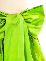 Yves Saint Laurent Silk Bubble Skirt Ensemble Suit arcadeshops.com