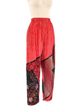 Koos Van Den Akker Lurex Striped Patchwork Pants Bottom arcadeshops.com