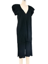 Issey Miyake Pleats Please Plisse Ensemble Suit arcadeshops.com