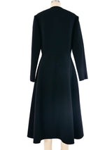 Pauline Trigere Black Evening Coat Jacket arcadeshops.com