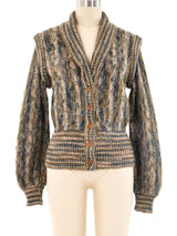 Missoni Striped Knit Cardigan Jacket arcadeshops.com