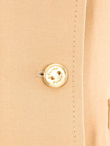 Celine Khaki Cropped Jacket Jacket arcadeshops.com