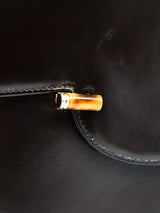 1960's Gucci Leather Top Handle Bag Accessory arcadeshops.com