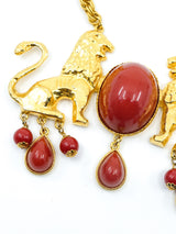 Donald Stannard Lion Pendant Necklace Accessory arcadeshops.com