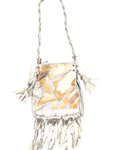 Ungaro Patchwork Fringed Leather Bag Accessory arcadeshops.com