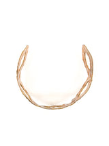Hammered Copper Cutout Choker Accessory arcadeshops.com