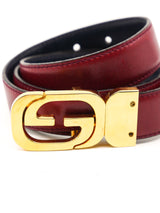 Gucci Reversible Leather Belt Accessory arcadeshops.com