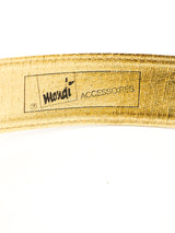 Faux Pearl Embellished Waist Belt Accessory arcadeshops.com