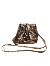 Carlos Falchi Embossed Buffalo Crossbody Accessory arcadeshops.com