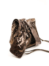 Carlos Falchi Embossed Buffalo Crossbody Accessory arcadeshops.com