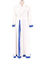 Peacock Chenille Robe Jacket arcadeshops.com