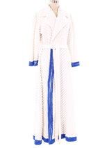 Peacock Chenille Robe Jacket arcadeshops.com