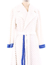 Peacock Chenille Robe Jacket arcadeshops.com