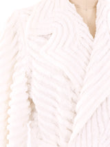 Peacock Chenille Robe Jacket arcadeshops.com