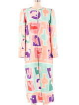 Mary McFadden Quilted Silk Jacket Jacket arcadeshops.com