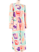 Mary McFadden Quilted Silk Jacket Jacket arcadeshops.com