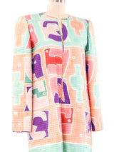 Mary McFadden Quilted Silk Jacket Jacket arcadeshops.com