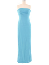 Colorblock Chiffon Caftan Dress arcadeshops.com