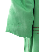 1920's Printed Lame Reversible Robe Jacket arcadeshops.com