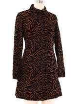 Gianni Versace Tiger Shirt Dress Dress arcadeshops.com