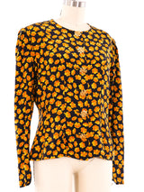 Yves Saint Laurent Floral Printed Jacket Jacket arcadeshops.com