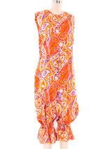 1960's Paisley Jumpsuit Jumpsuit arcadeshops.com