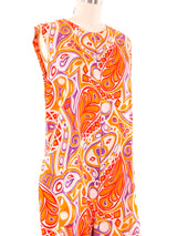 1960's Paisley Jumpsuit Jumpsuit arcadeshops.com