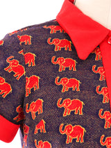 Elephant Knit Top Top arcadeshops.com