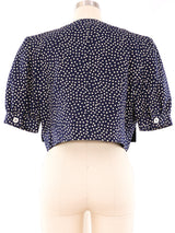 Valentino Cropped Short Sleeve Jacket Jacket arcadeshops.com